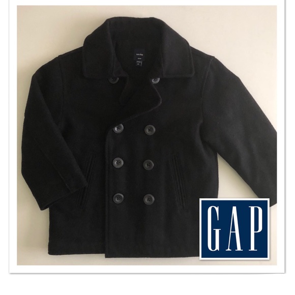 Toddler Boys Wool Pea Coat Expedition Windbreaker Battlebear
